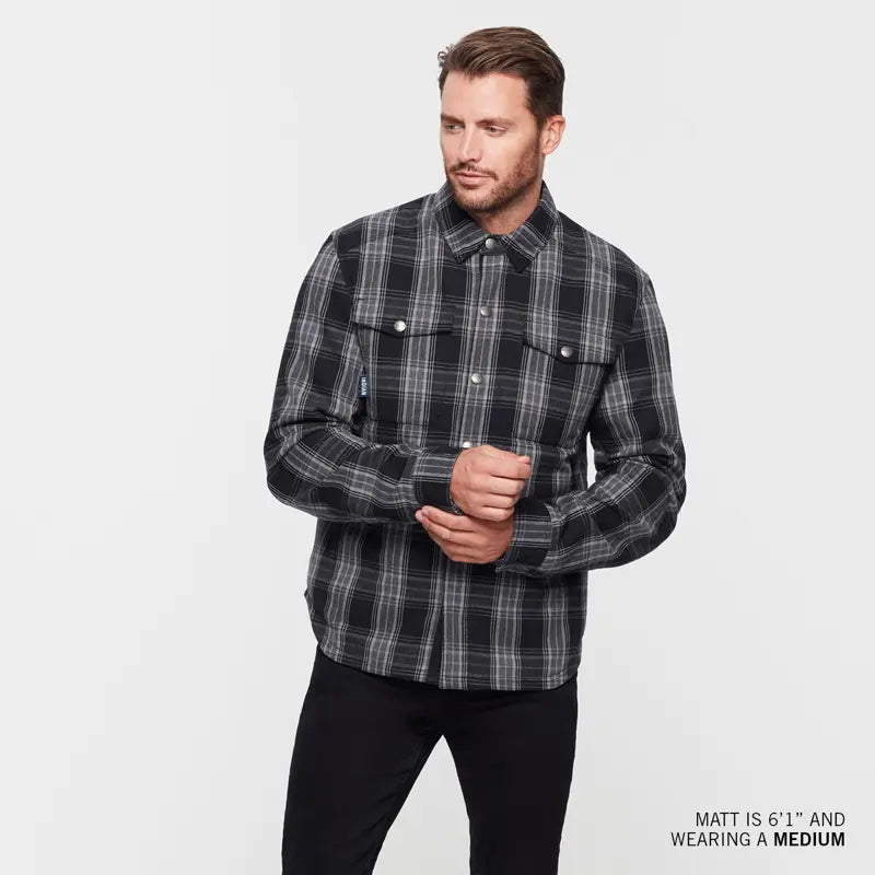 INDIAN MOTORCYCLE MEN'S CANYON PLAID SHIRT