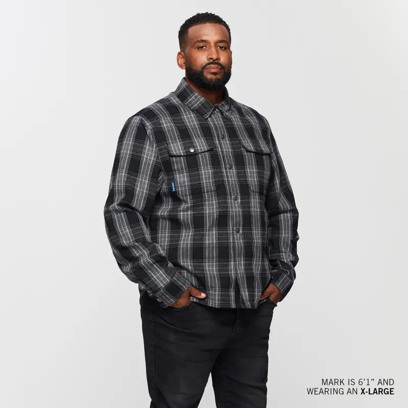 INDIAN MOTORCYCLE MEN'S CANYON PLAID SHIRT