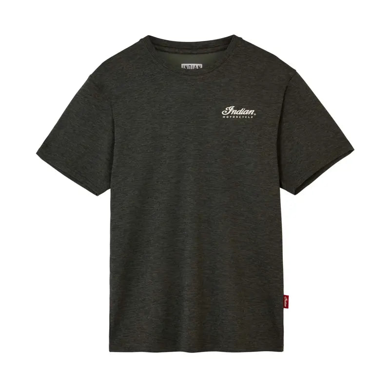 INDIAN MOTORCYCLE MEN'S ESTABLISHED SCRIPT ATHLETE TEE