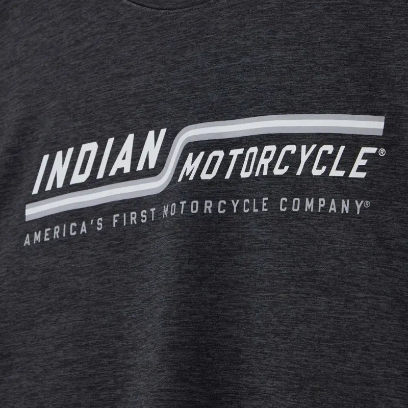 INDIAN MOTORCYCLE MEN'S LINE GRAPHIC ATHLETE TEE