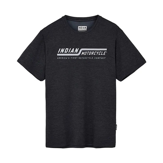 INDIAN MOTORCYCLE MEN'S LINE GRAPHIC ATHLETE TEE