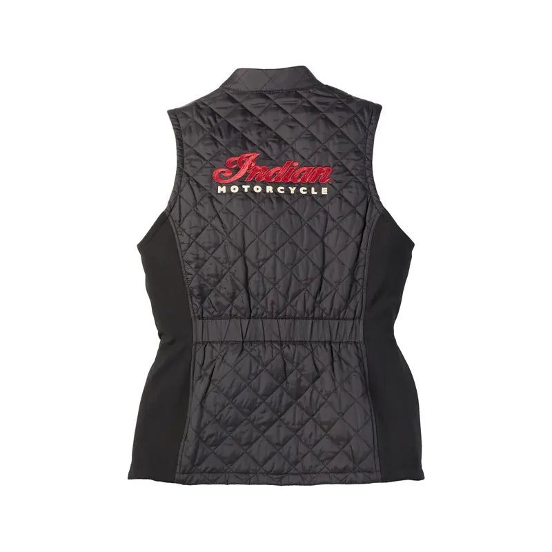 INDIAN MOTORCYCLE WOMEN'S QUILTED VEST