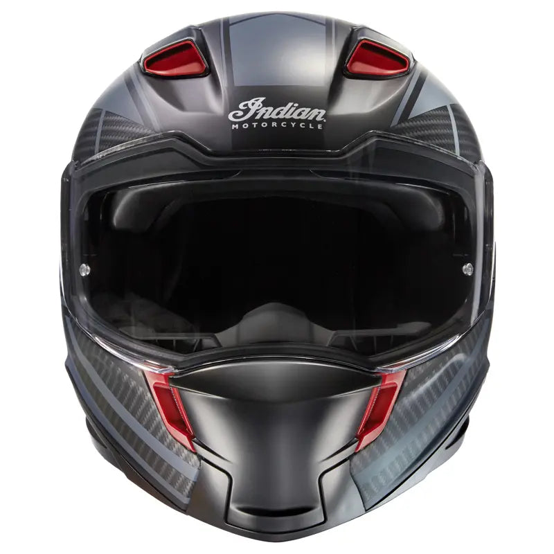 INDIAN MOTORCYCLE SPORT FULL FACE MATTE BLACK HELMET