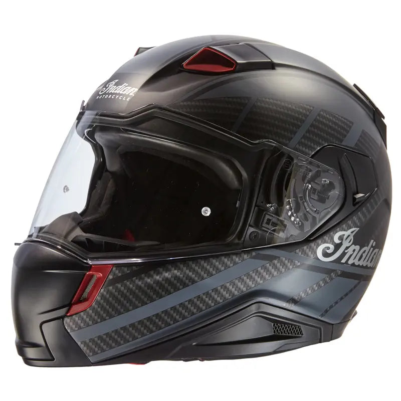 INDIAN MOTORCYCLE SPORT FULL FACE MATTE BLACK HELMET