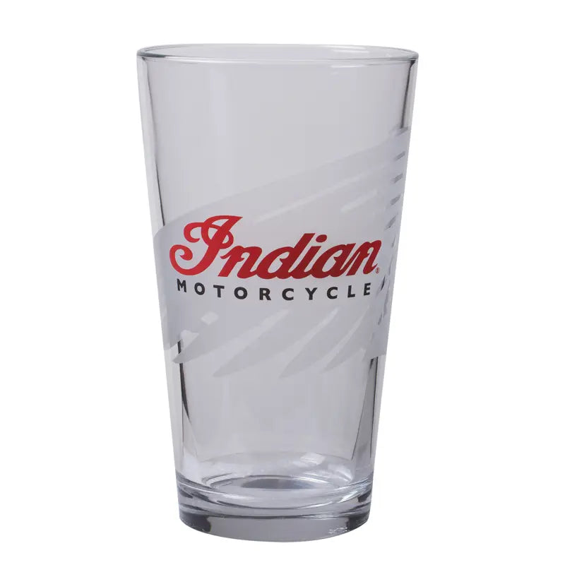 INDIAN MOTORCYCLE WARBONNET GLASS - 2 PACK