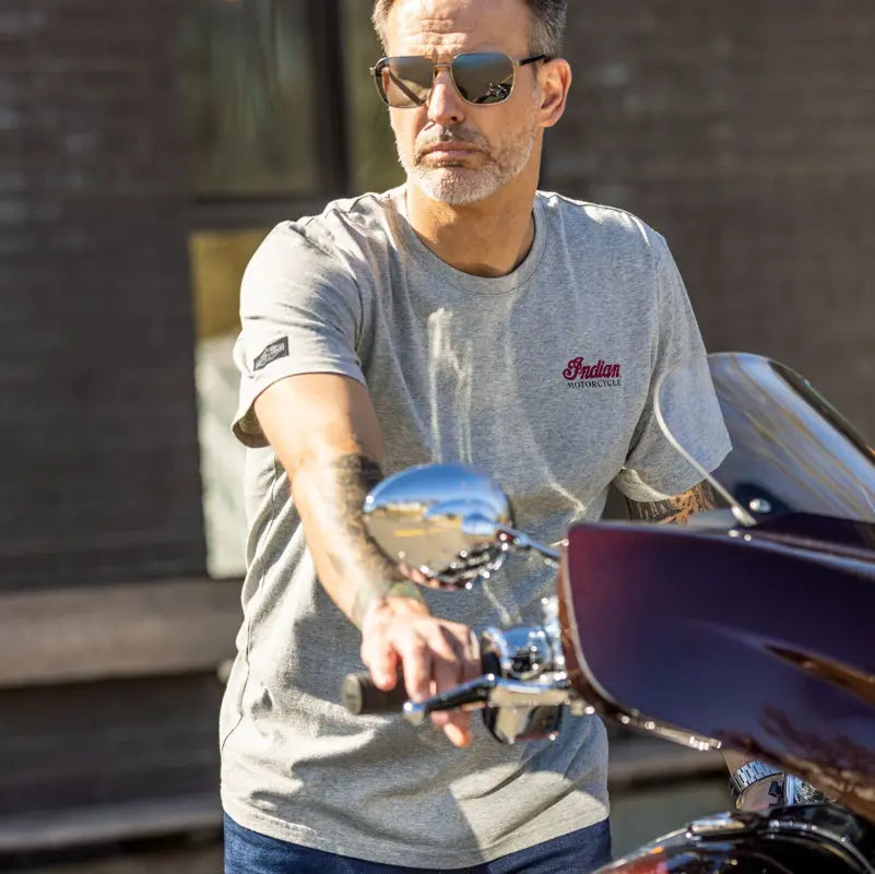 INDIAN MOTORCYCLE MEN'S GARAGE TEE