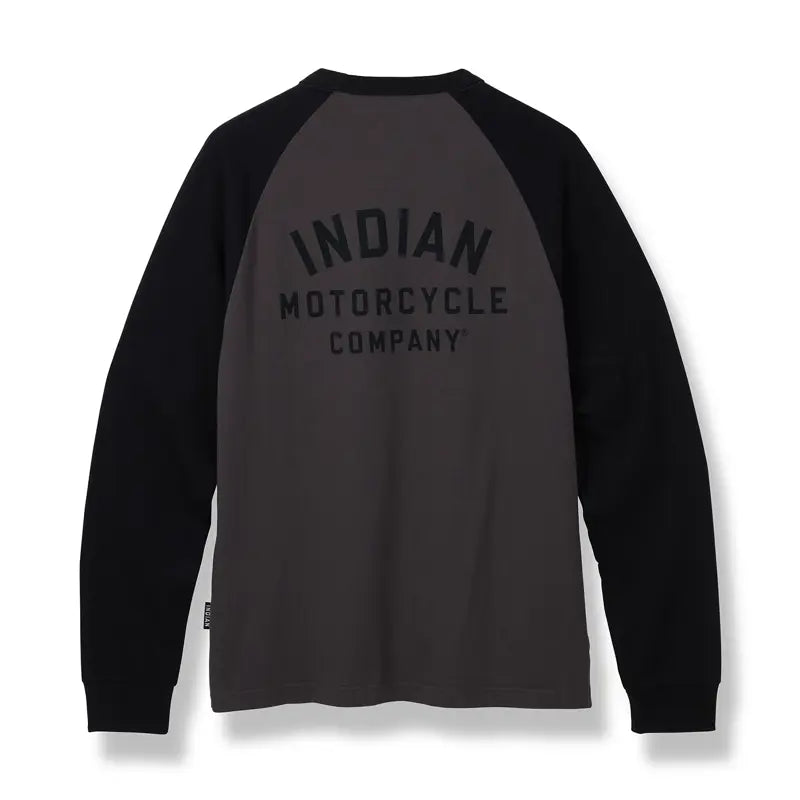 INDIAN MOTORCYCLE MEN'S LONG SLEEVED IMC RAGLAN TEE