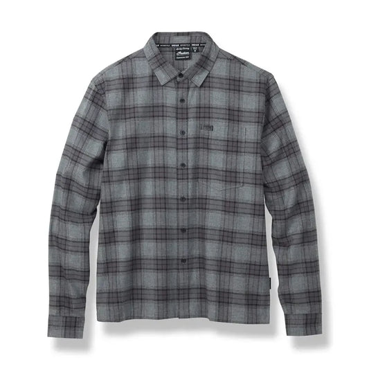 INDIAN MOTORCYCLE MEN'S LONG SLEEVED PLAID SHIRT