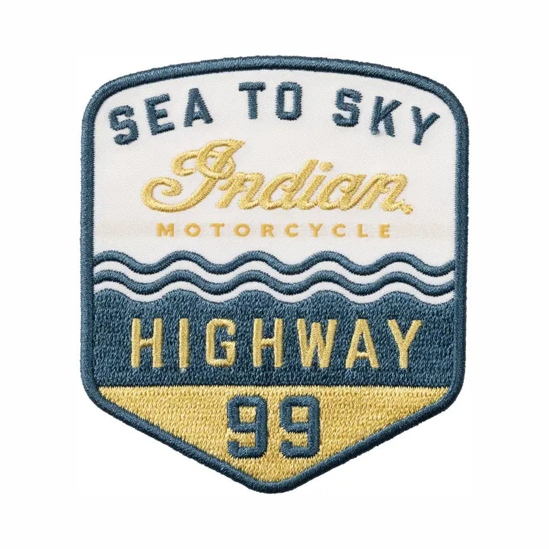 INDIAN MOTORCYCLE SEA TO SKY HIGHWAY PATCH