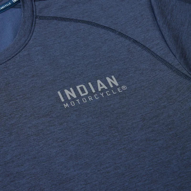 INDIAN MOTORCYCLE MEN'S RAGLAN  ACTIVE TEE