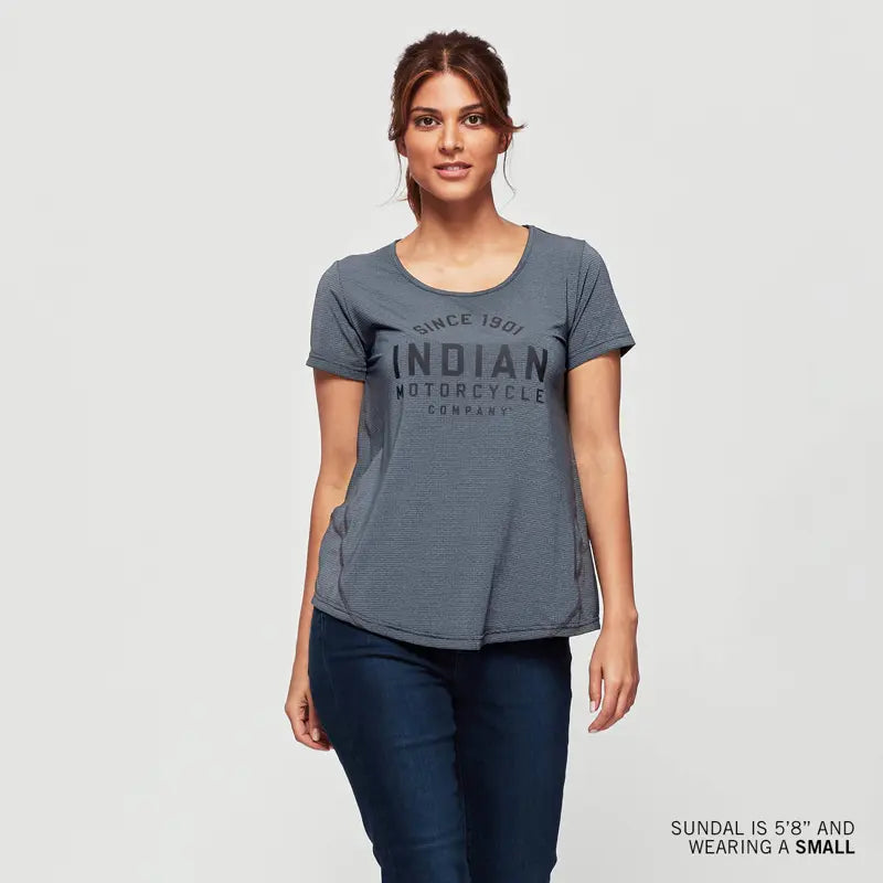 INDIAN MOTORCYCLE WOMEN'S ATHLETIC TEE