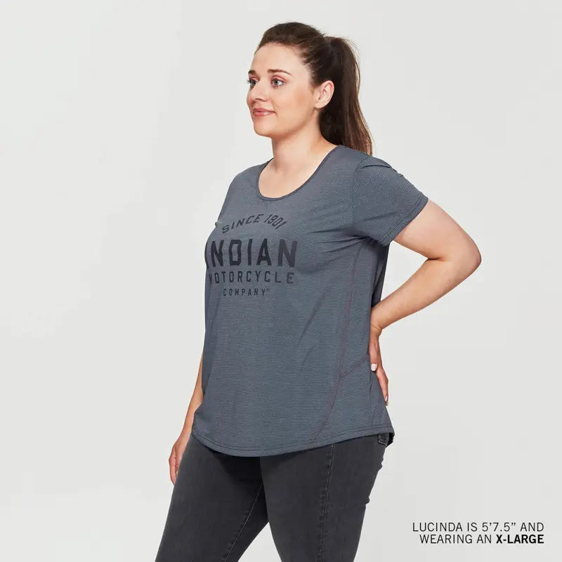 INDIAN MOTORCYCLE WOMEN'S ATHLETIC TEE