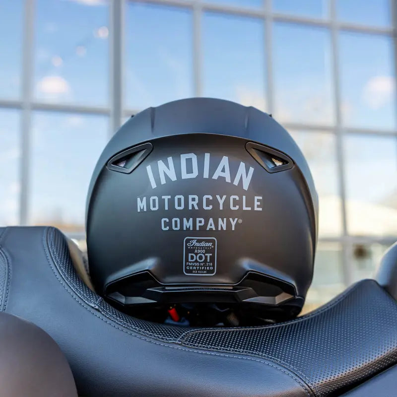 INDIAN MOTORCYCLE MODULAR SOLID MATTE BLACK HELMET