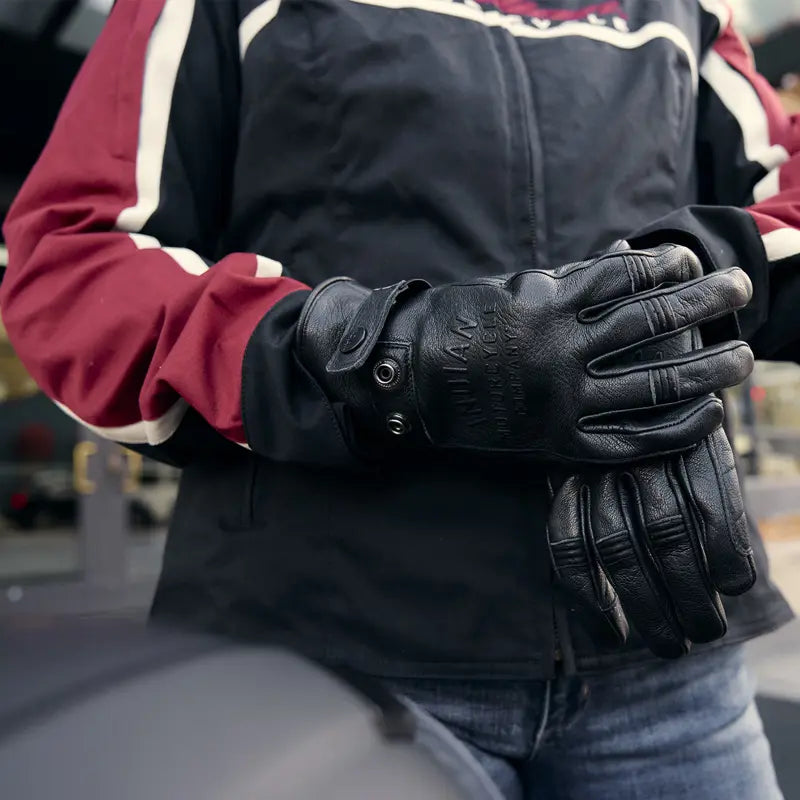 INDIAN MOTORCYCLE CLASSIC LEATHER GLOVE 2