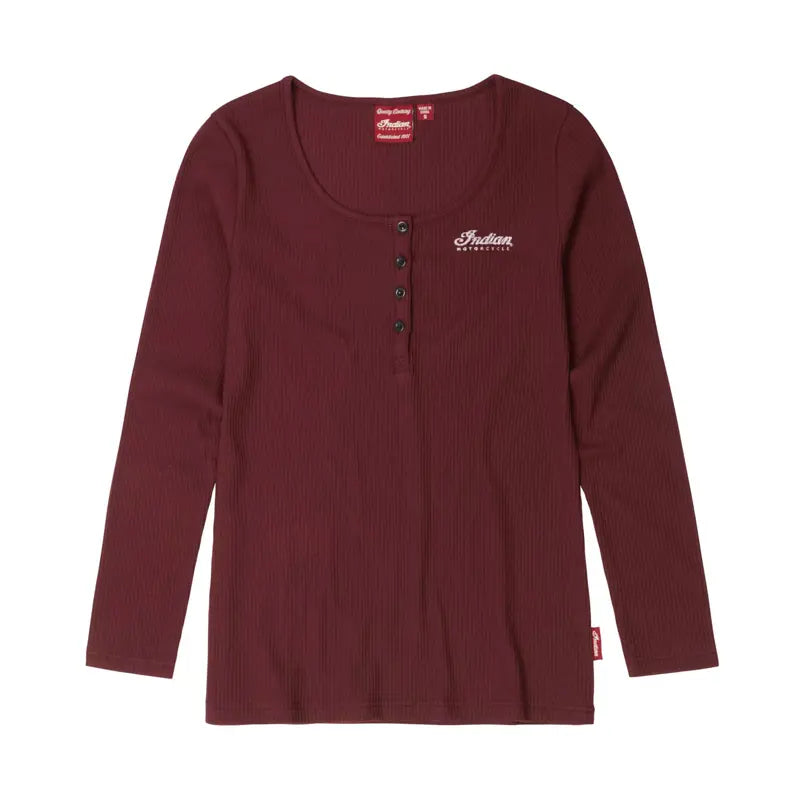 INDIAN MOTORCYCLE WOMEN'S SPIRIT LAKE LONG-SLEEVE TEE