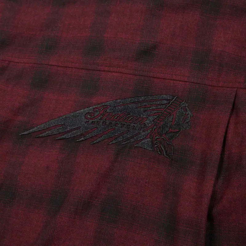 INDIAN MOTORCYCLE WOMEN'S DENVER PLAID SHIRT