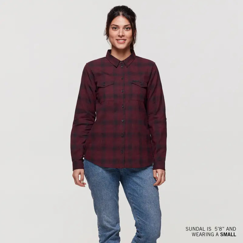 INDIAN MOTORCYCLE WOMEN'S DENVER PLAID SHIRT