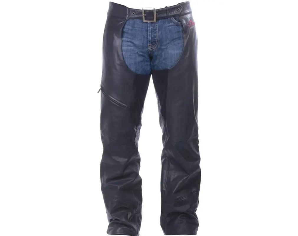 INDIAN MOTORCYCLE MEN'S LEATHER CHAPS