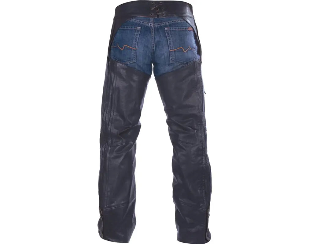 INDIAN MOTORCYCLE MEN'S LEATHER CHAPS