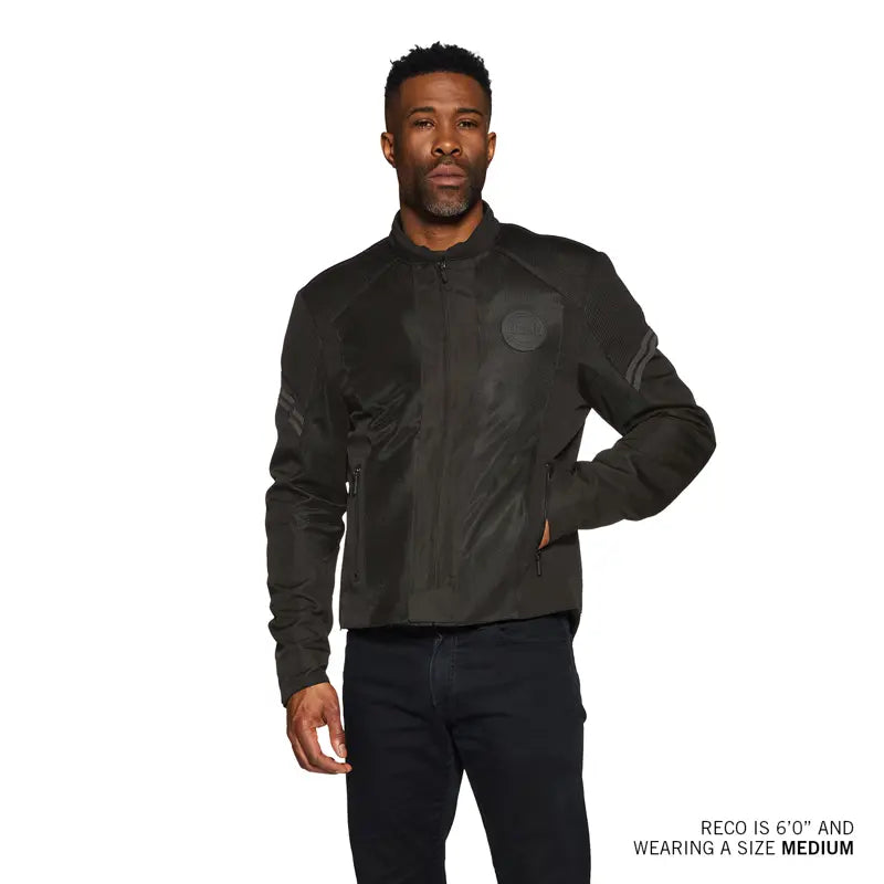 INDIAN MOTORCYCLE MEN'S SAN PEDRO MESH JACKET