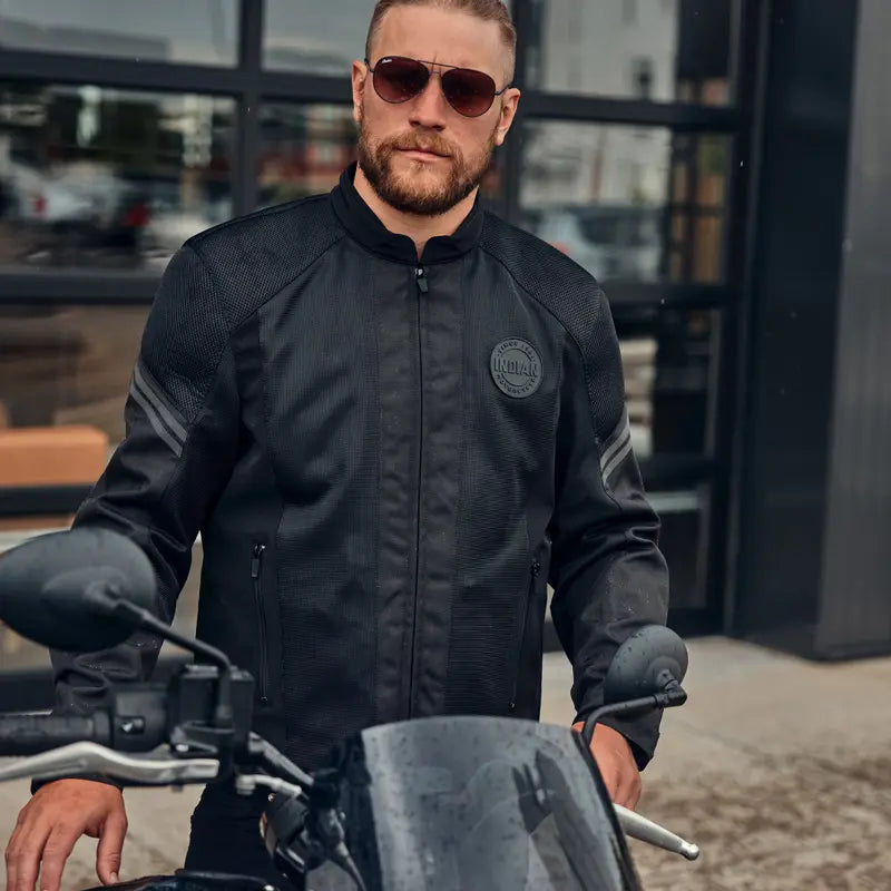 INDIAN MOTORCYCLE MEN'S SAN PEDRO MESH JACKET