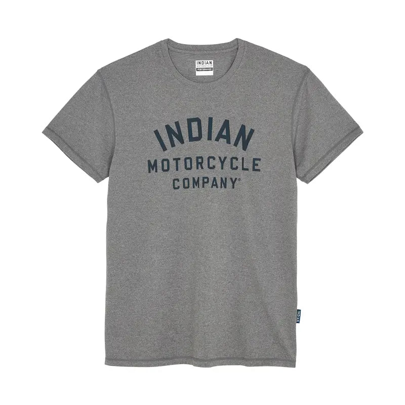 INDIAN MOTORCYCLE MEN'S ATHLETIC LOGO PRINT TEE