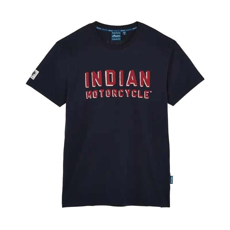 INDIAN MOTORCYCLE MEN'S SHADOW BLOCK LOGO SHORT SLEEVE TEE