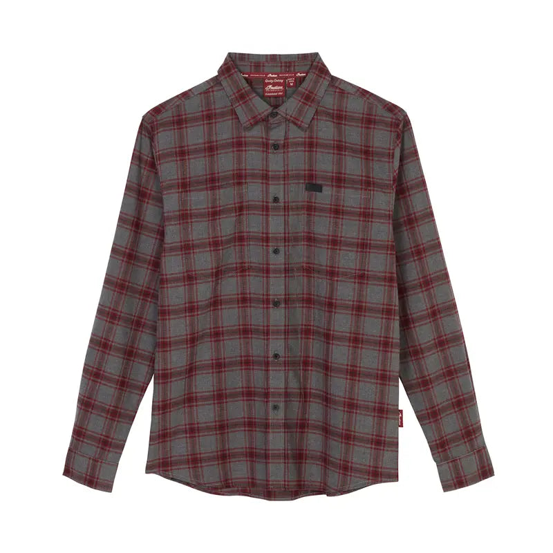 INDIAN MOTORCYCLE MEN'S PHOENIX PLAID LONG SLEEVE SHIRT