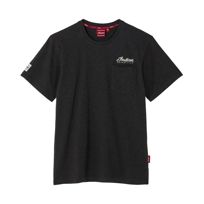 INDIAN MOTORCYCLE MEN'S BACK LOGO POCKET TEE