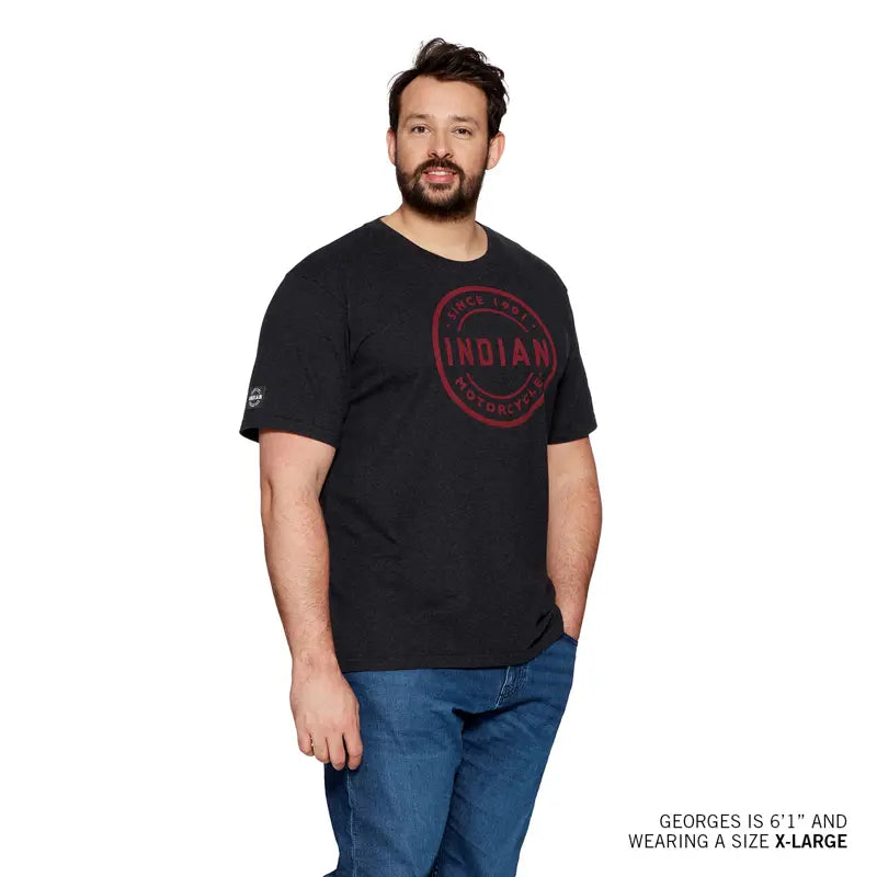 INDIAN MOTORCYCLE MEN'S CIRCLE ICON SHORT SLEEVE TEE