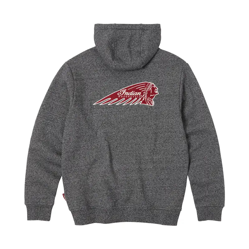 INDIAN MOTORCYCLE MEN'S LOGO HEAD HOODIE