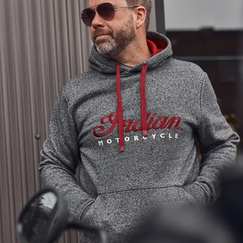 INDIAN MOTORCYCLE MEN'S LOGO HEAD HOODIE