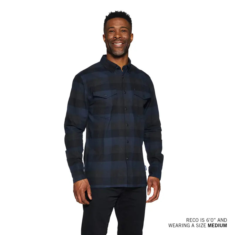 INDIAN MOTORCYCLE DALLAS PLAID BUTTON-UP SHIRT