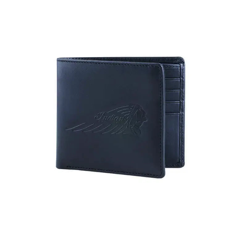 INDIAN MOTORCYCLE BI-FOLD WALLET - BLACK