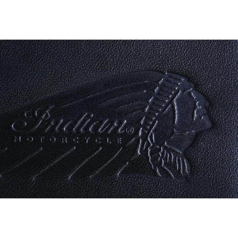 INDIAN MOTORCYCLE BI-FOLD WALLET - BLACK