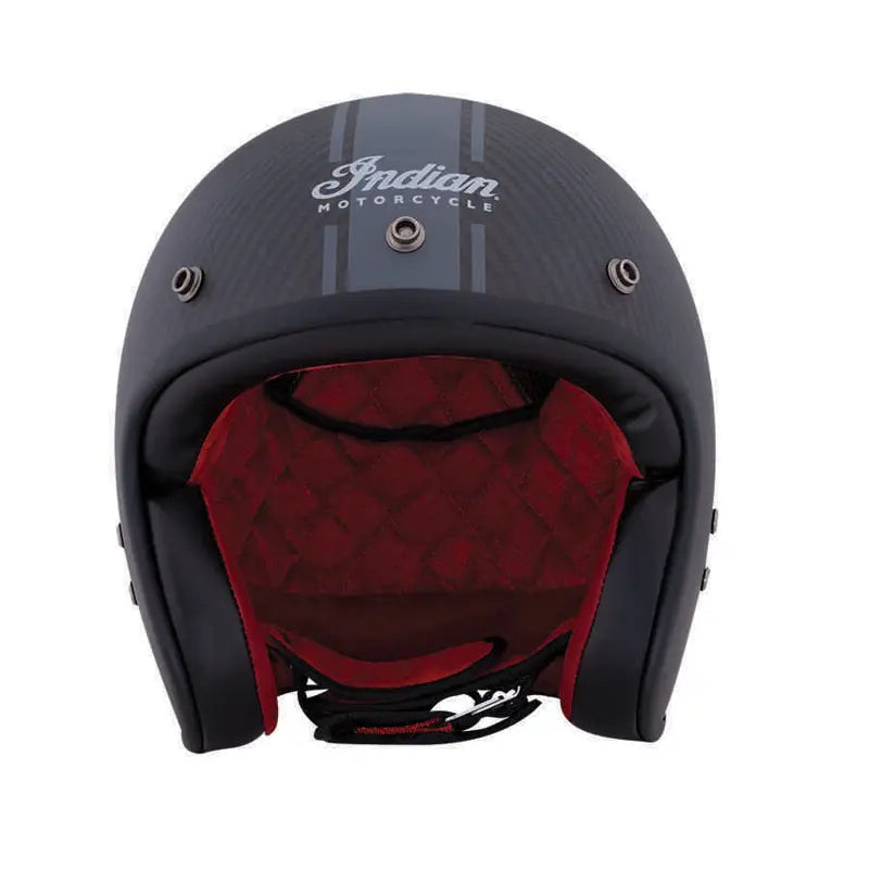 INDIAN MOTORCYCLE CARBON OPEN FACE HELMET