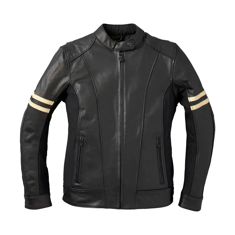 INDIAN MOTORCYCLE WOMEN'S BLAKE LEATHER RIDING JACKET with Removable Liner