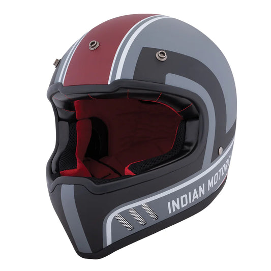 INDIAN MOTORCYCLE ADVENTURE HELMET MATTE STRIPE