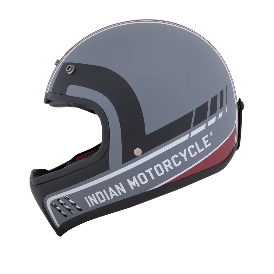 INDIAN MOTORCYCLE ADVENTURE HELMET MATTE STRIPE