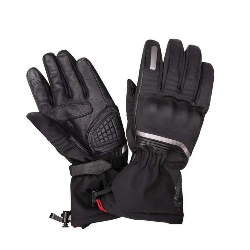 INDIAN MOTORCYCLE MEN'S WINTER RIDING GLOVE WITH HARD KNUCKLES