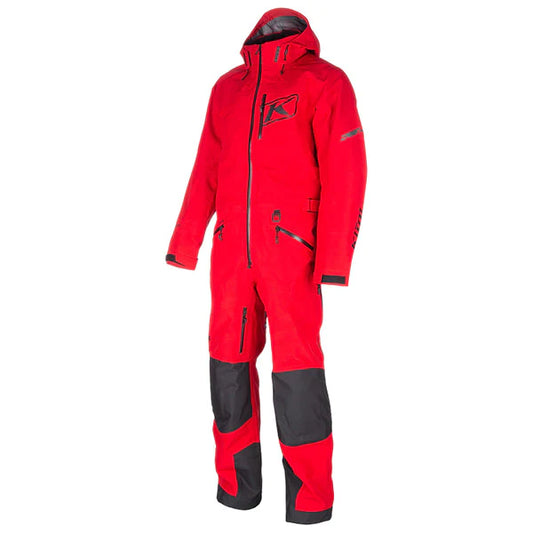 Klim Ripsa Vapor One Piece snow suit in Chili Pepper Black