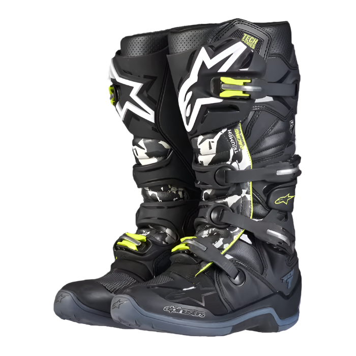 TRIUMPH X ALPINESTARS MX TECH 7 BOOTS