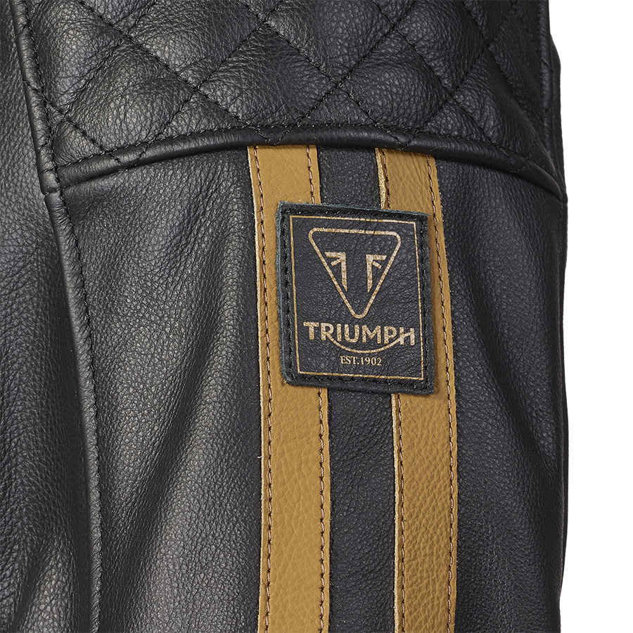 TRIUMPH BRADDAN SPORT LEATHER JACKET