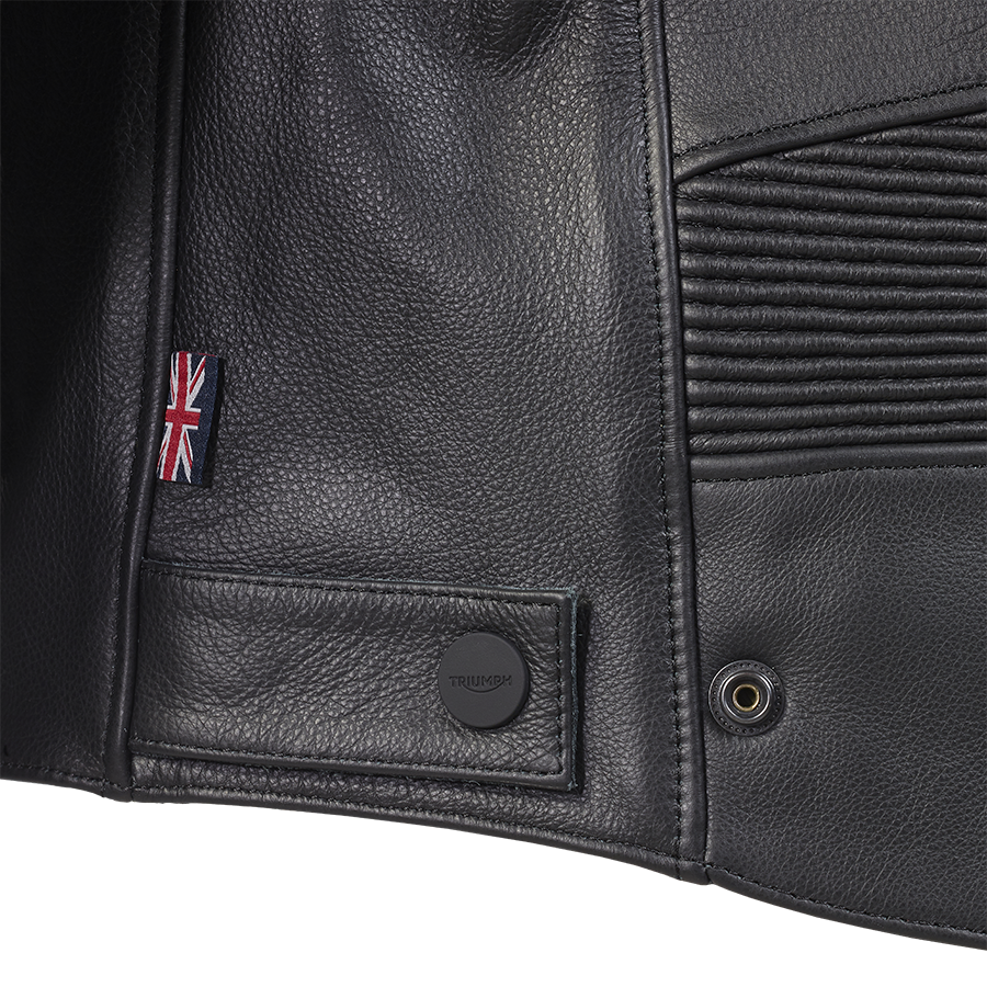 TRIUMPH BRADDAN SPORT LEATHER JACKET