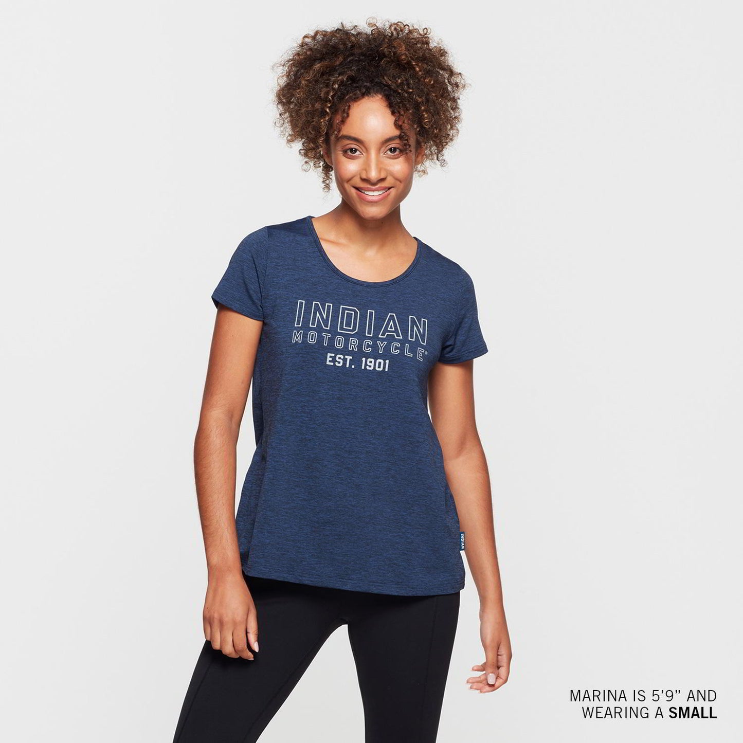 INDIAN MOTORCYCLE WOMEN'S 1901 ATHLETIC LEISURE TEE