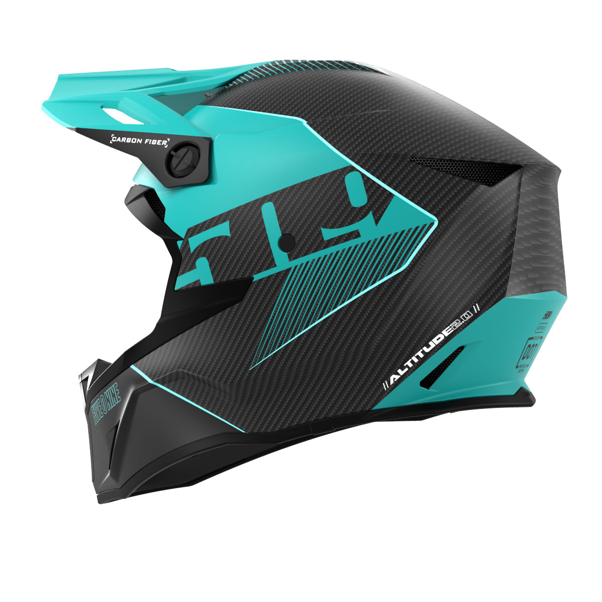 509 Altitude 2.0 Carbon Fiber 3K Hi-Flow Helmet (ECE)