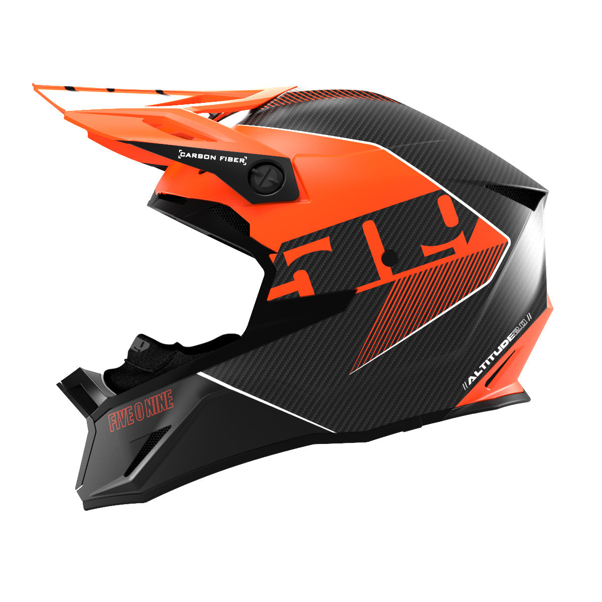 509 Altitude 2.0 Carbon Fiber 3K Hi-Flow Helmet (ECE)